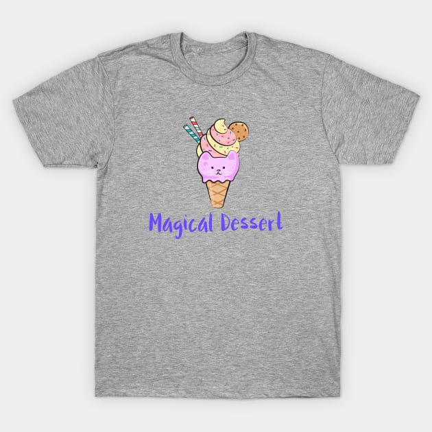 Magical Dessert T-Shirt by BlueCloverTrends
